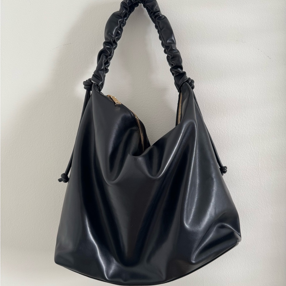 Slouchy Black Bag